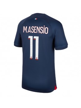 Billige Paris Saint-Germain Marco Asensio #11 Hjemmedrakt 2023-24 Kortermet